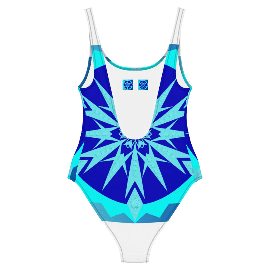 snowflake All-Over Print One-Piece Swimsuit product image (4)