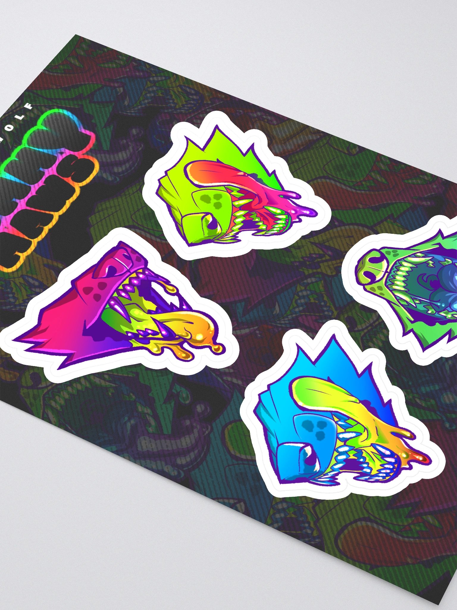 Gummy Maws stickers set product image (2)