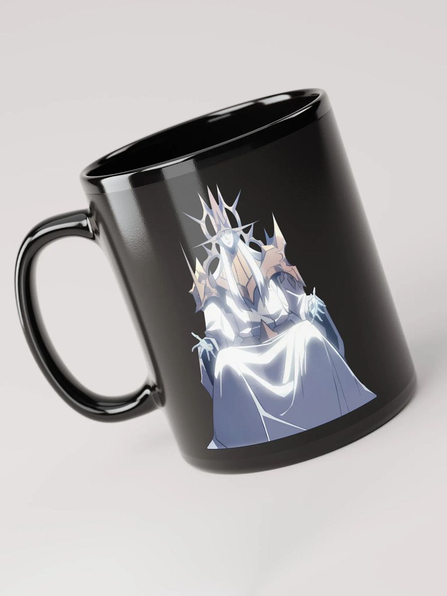 Solo Leveling: The Absolute Being Design Black Glossy Mug product image (3)