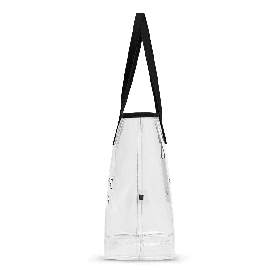 “TRUST THE PROCESS” Clear Tote Bag product image (5)