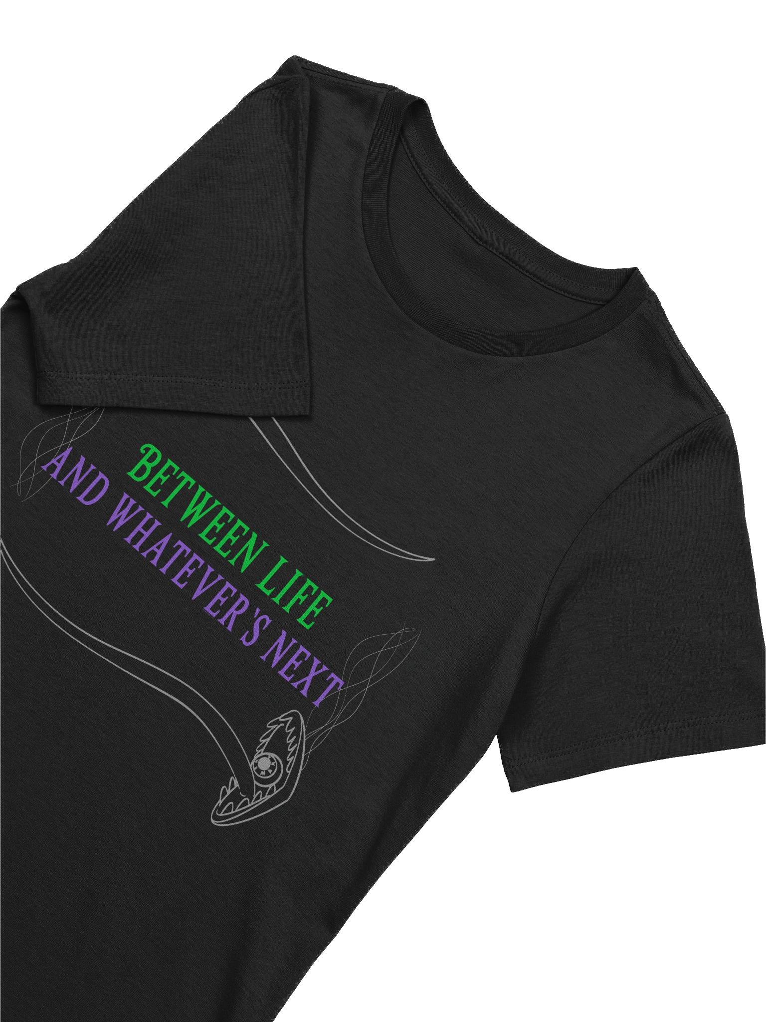 [UM Designs] Between Life and Whatever's Next - Women's Graphic Tee product image (5)