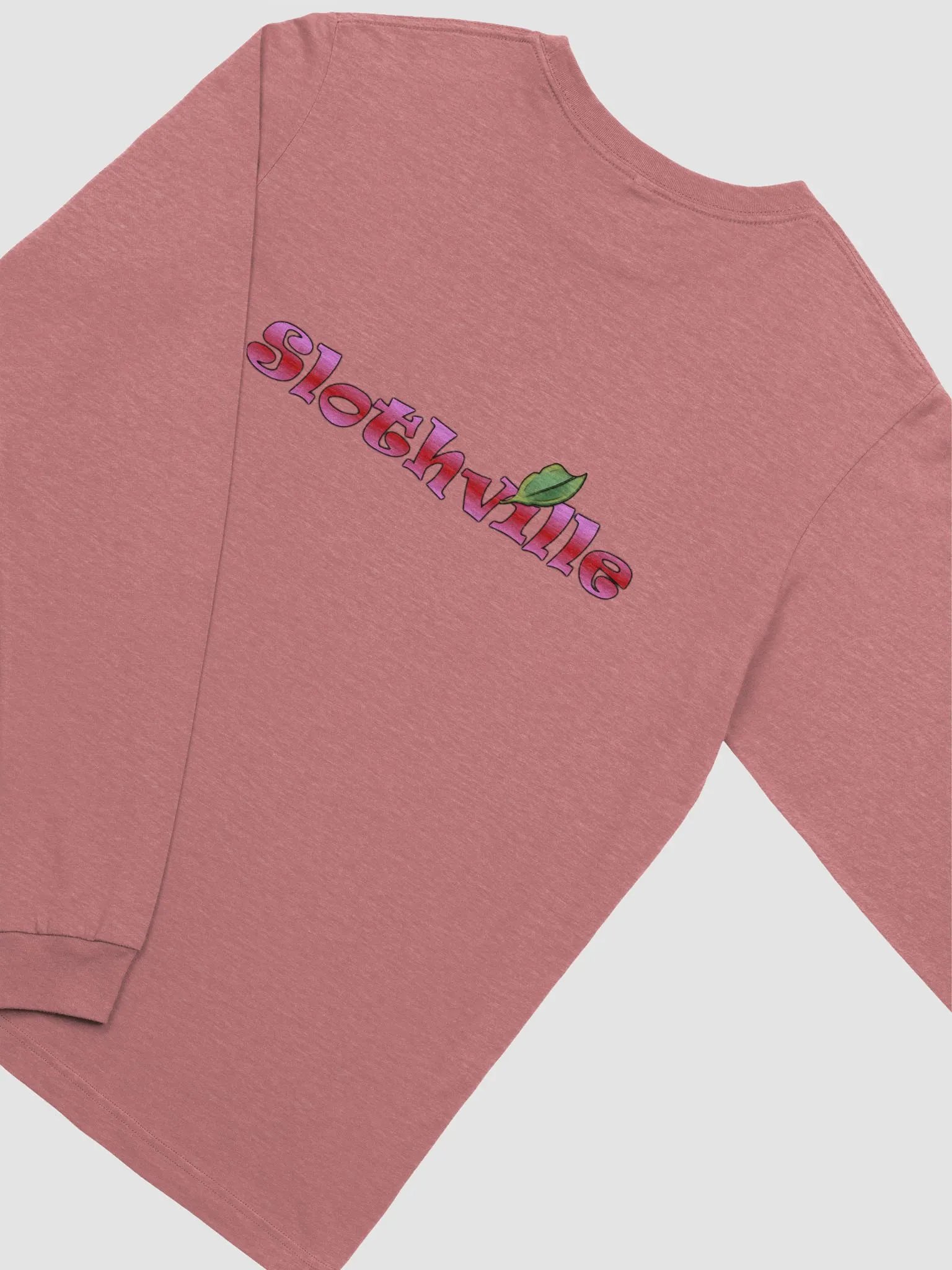 Blushing Sloth Long Sleeve Tee product image (4)