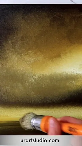 Painting Beautiful Sunset hidden behind Clouds | Acrylics #stepbystepart #paintingtechniques  #art 
BRUSHES - https://urartst...