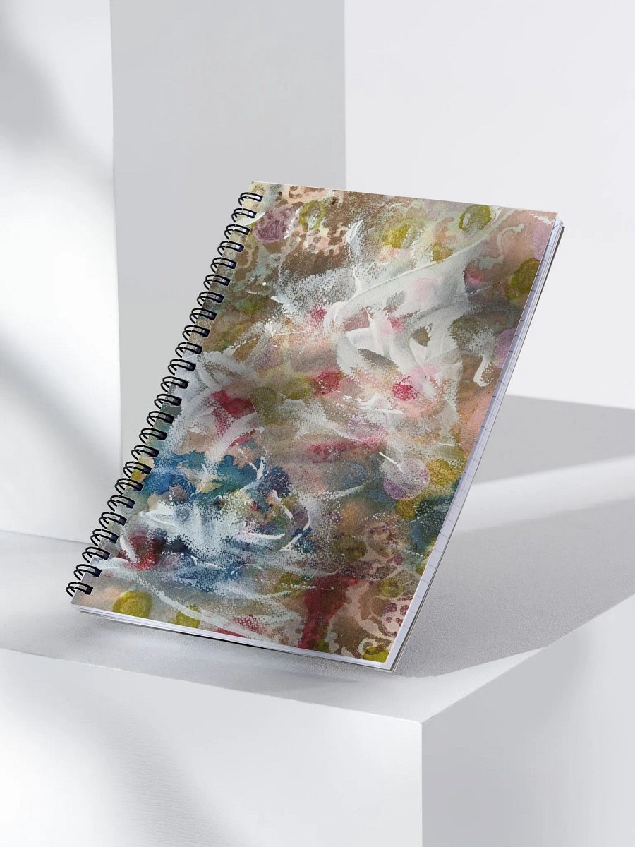 Flourish with Gold Spiral Notebook product image (3)
