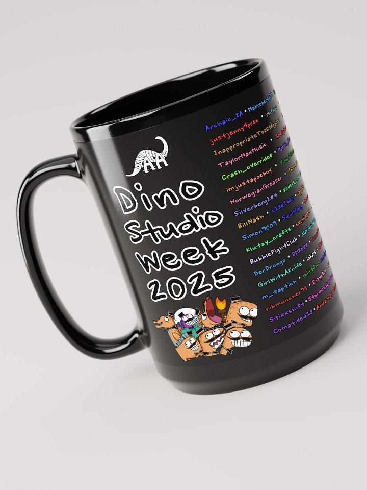 Studio Week 2025 Black Mug product image (1)