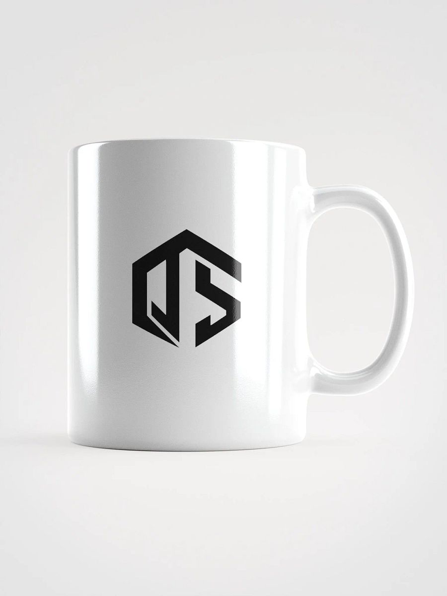 QS Logo White Glossy Mug product image (2)