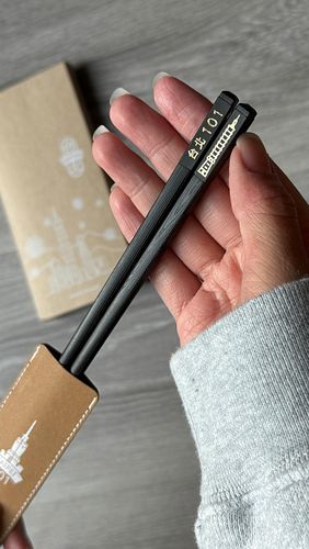 A souvenir that’s actually worth the suitcase space 🫶✨

Got my name engraved on these at Taipei 101 for about $15. Way better...