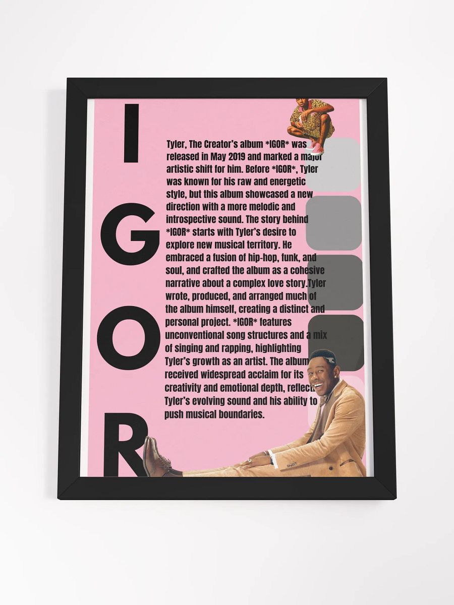 (12x16in) IGOR: Framed Matte Poster product image (4)