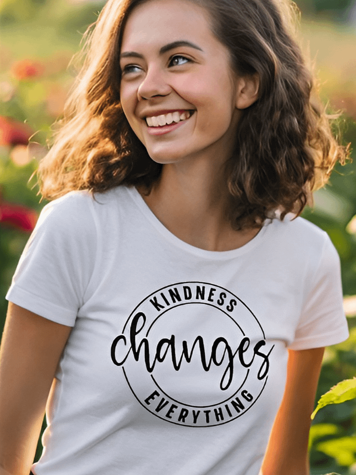 Kindness Change Everything - Women's White T-Shirt product image (1)