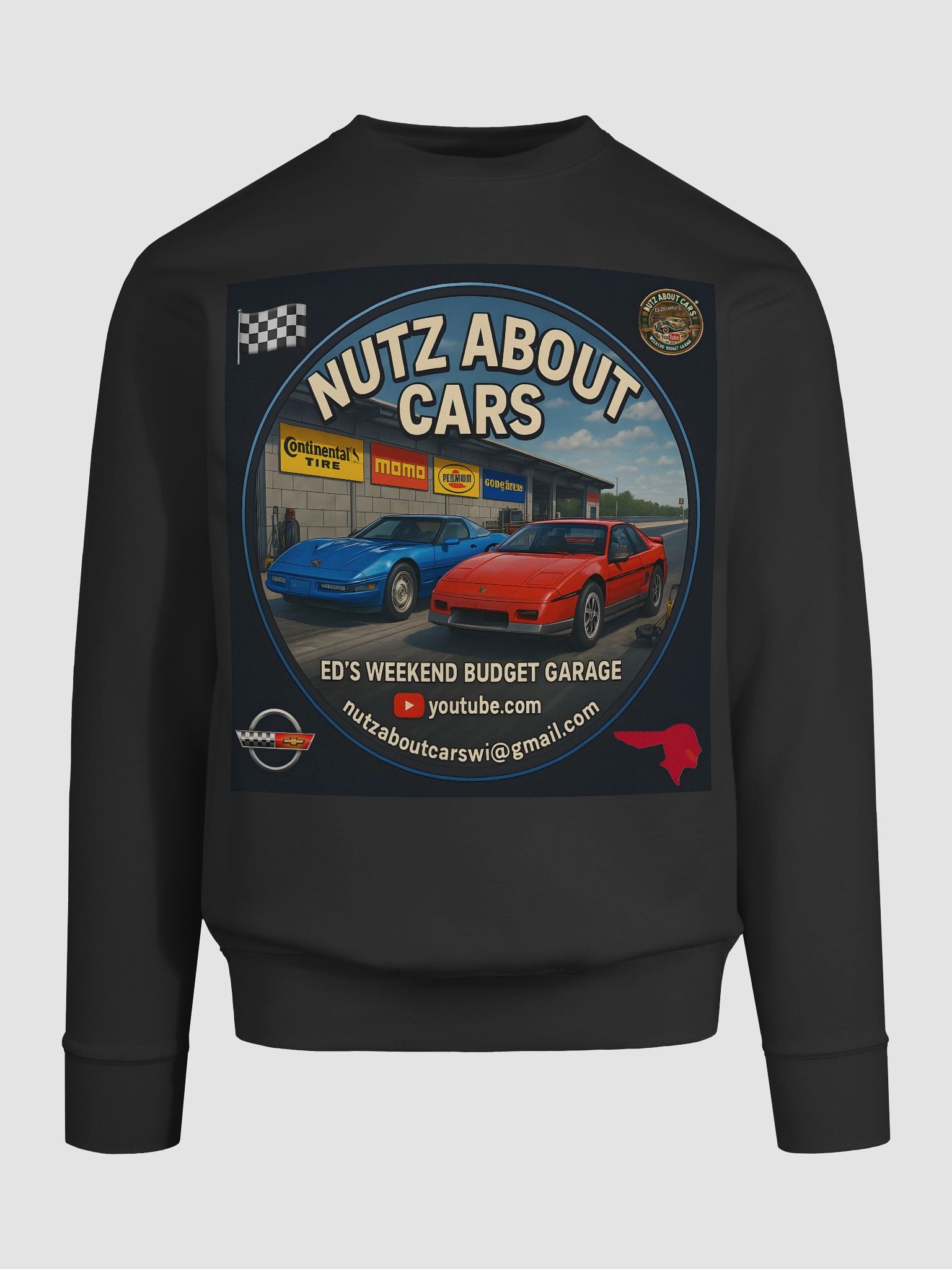 Nutz About Cars Weekend Garage Sweatshirt product image (9)