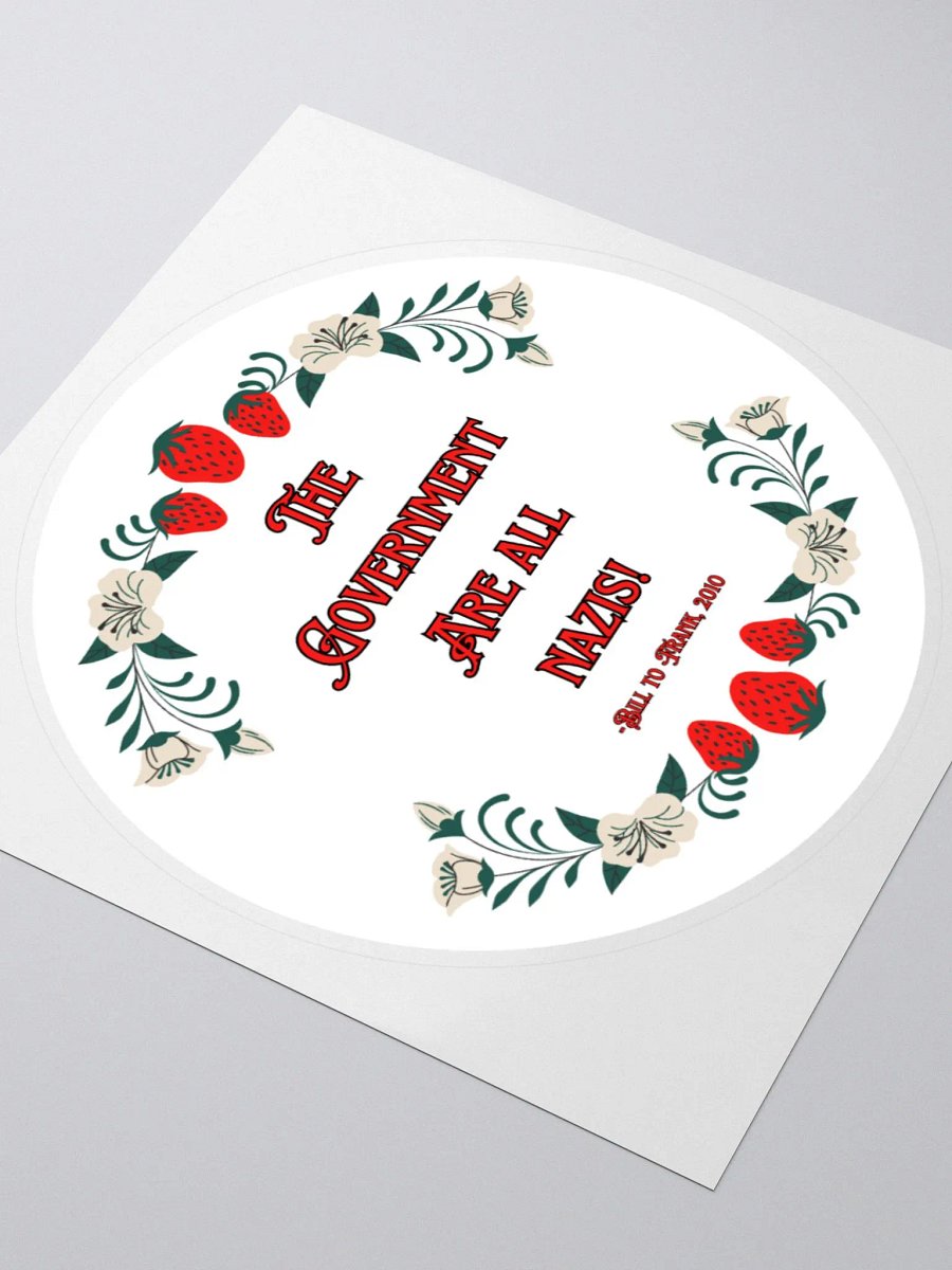 TLOU Government quote sticker product image (3)