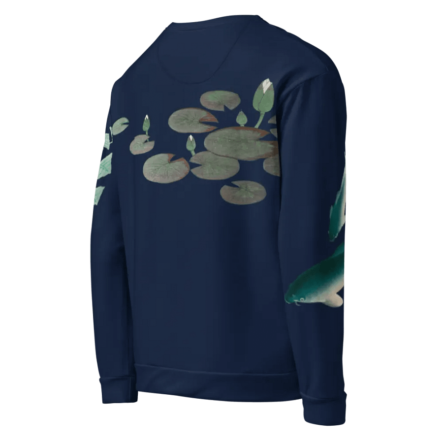 Carp All-Over Print Recycled Unisex Sweatshirt product image (5)