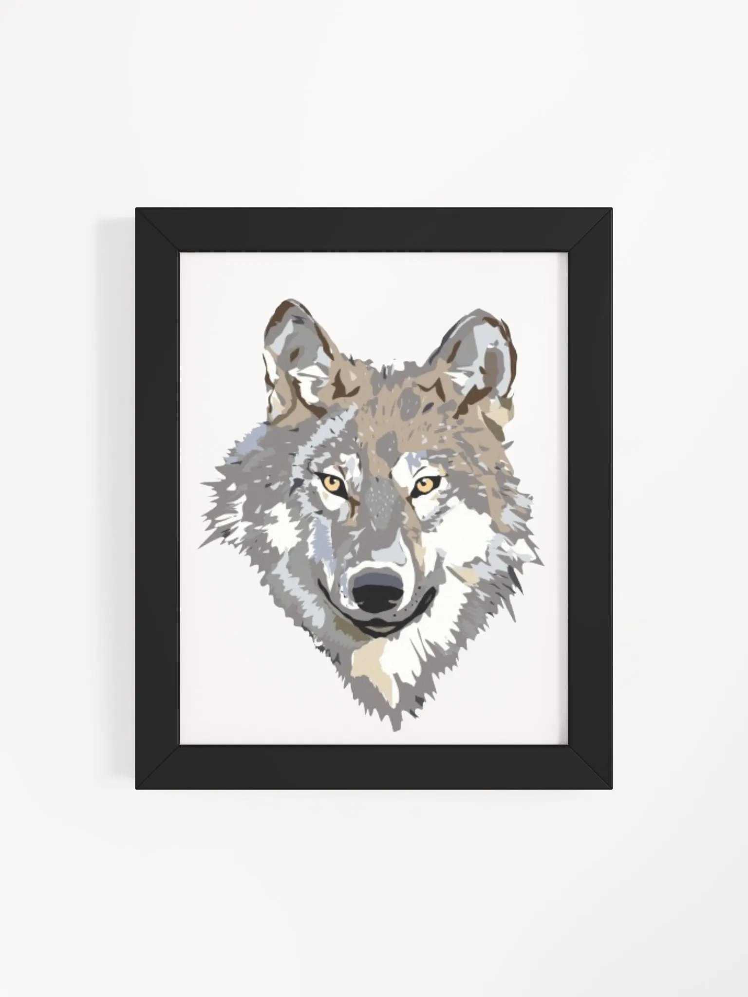 Wolf Framed Matte Wolf Poster product image (58)