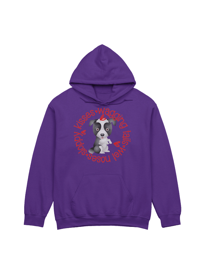 Sloppy Kisses Border collie Hoodie product image (5)
