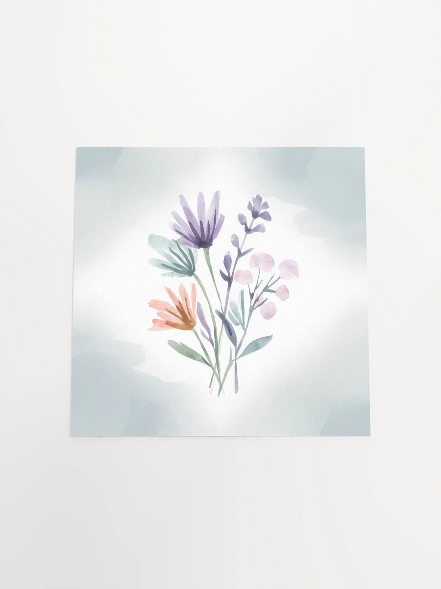 Pastel Petals Watercolor - Poster product image (4)