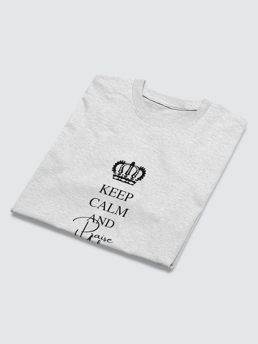 Keep Calm And Praise Yah | Back Ltrs | T-Shirt Female product image (3)