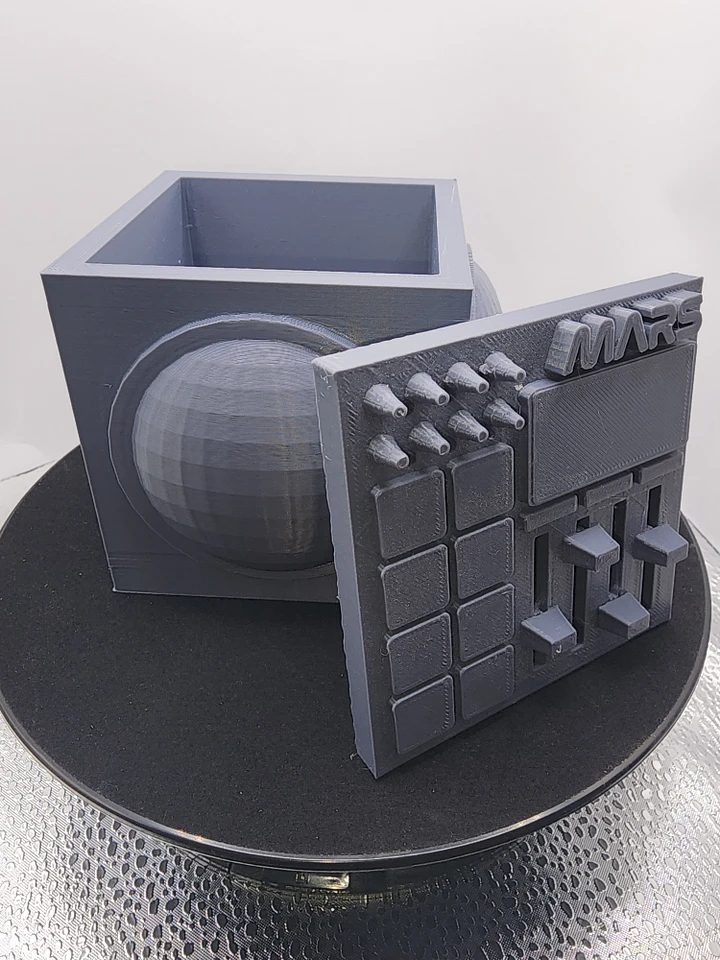 Orbit Cube (Gray) product image (1)