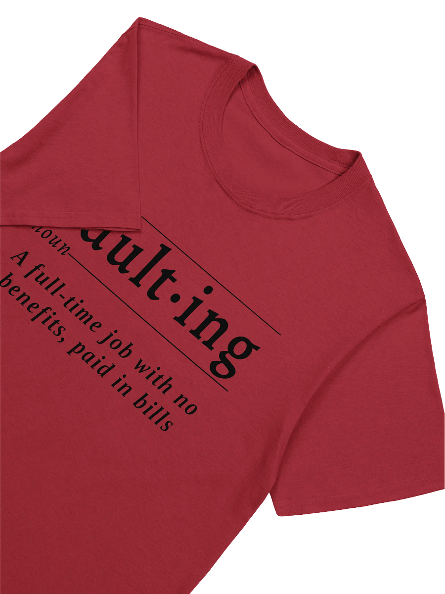 Adulting Def Unisex Tee v1 product image (2)