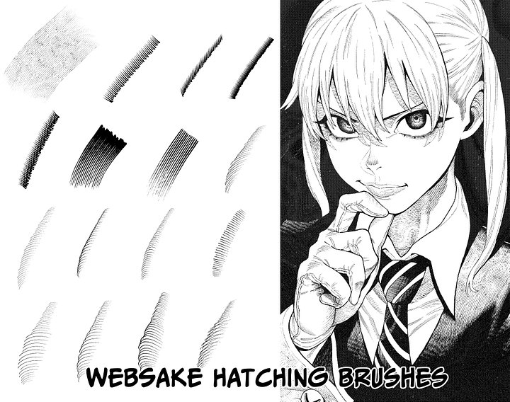 WEBSAKE HATCHING BRUSH PACK product image (1)