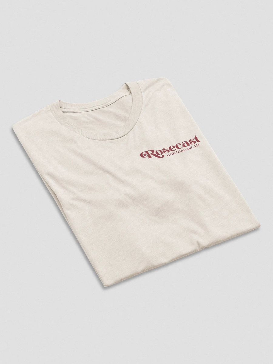 Retro Rose T-Shirt (Triblend) (Front and back) product image (6)