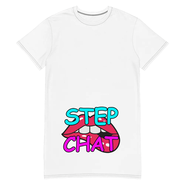 Naughty Stepchat Dress T-Shirt (White) product image (2)