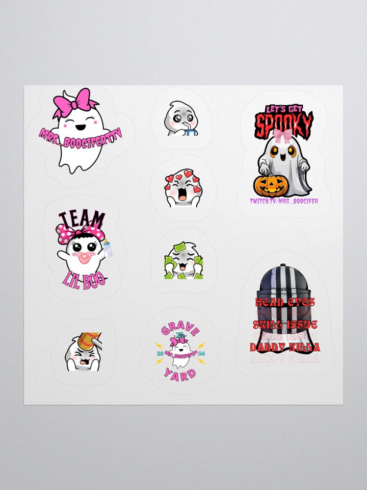 Mrs Boo stickers! product image (1)