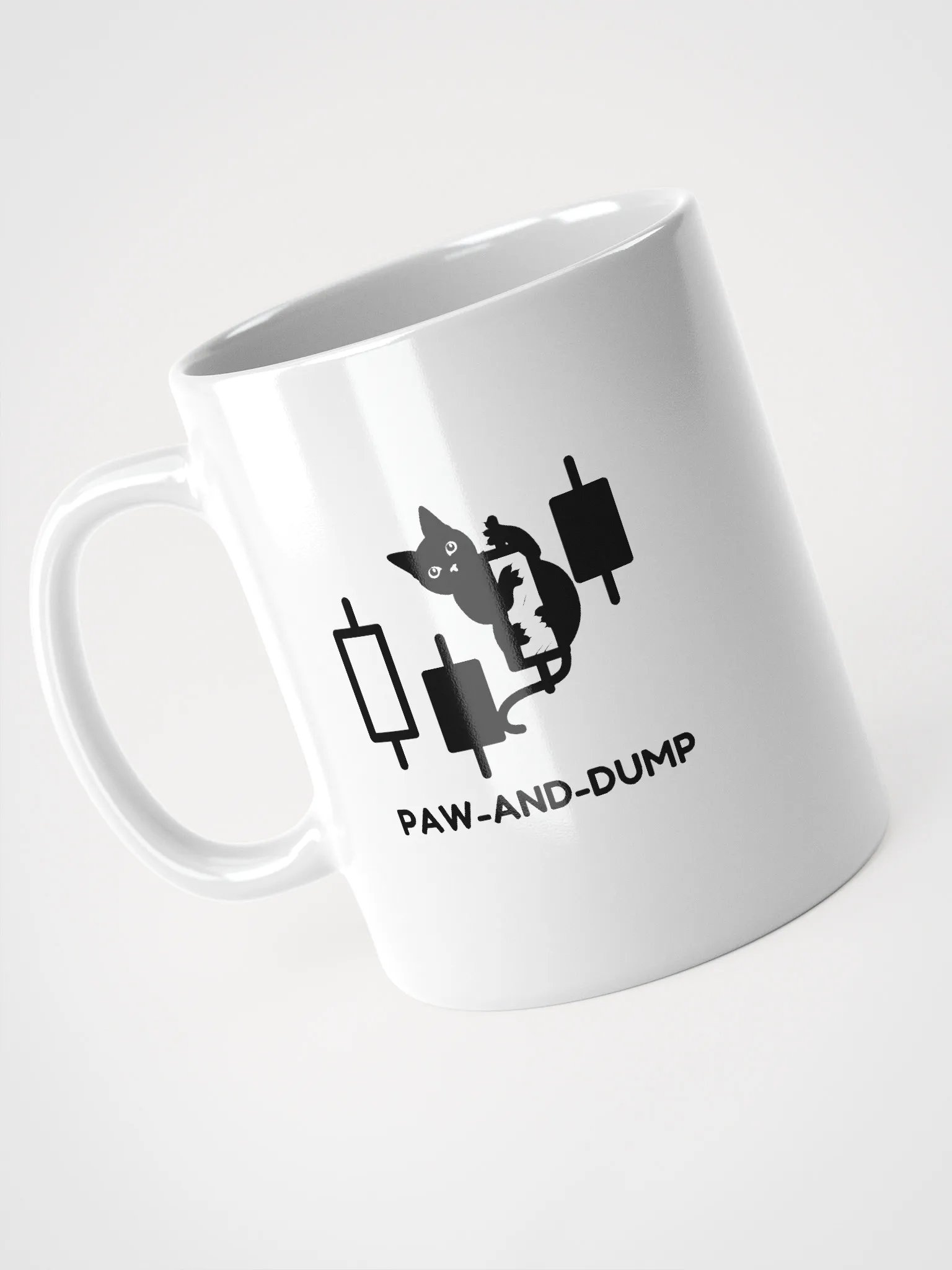 Paw-And-Dump | White Glossy Mug product image (7)