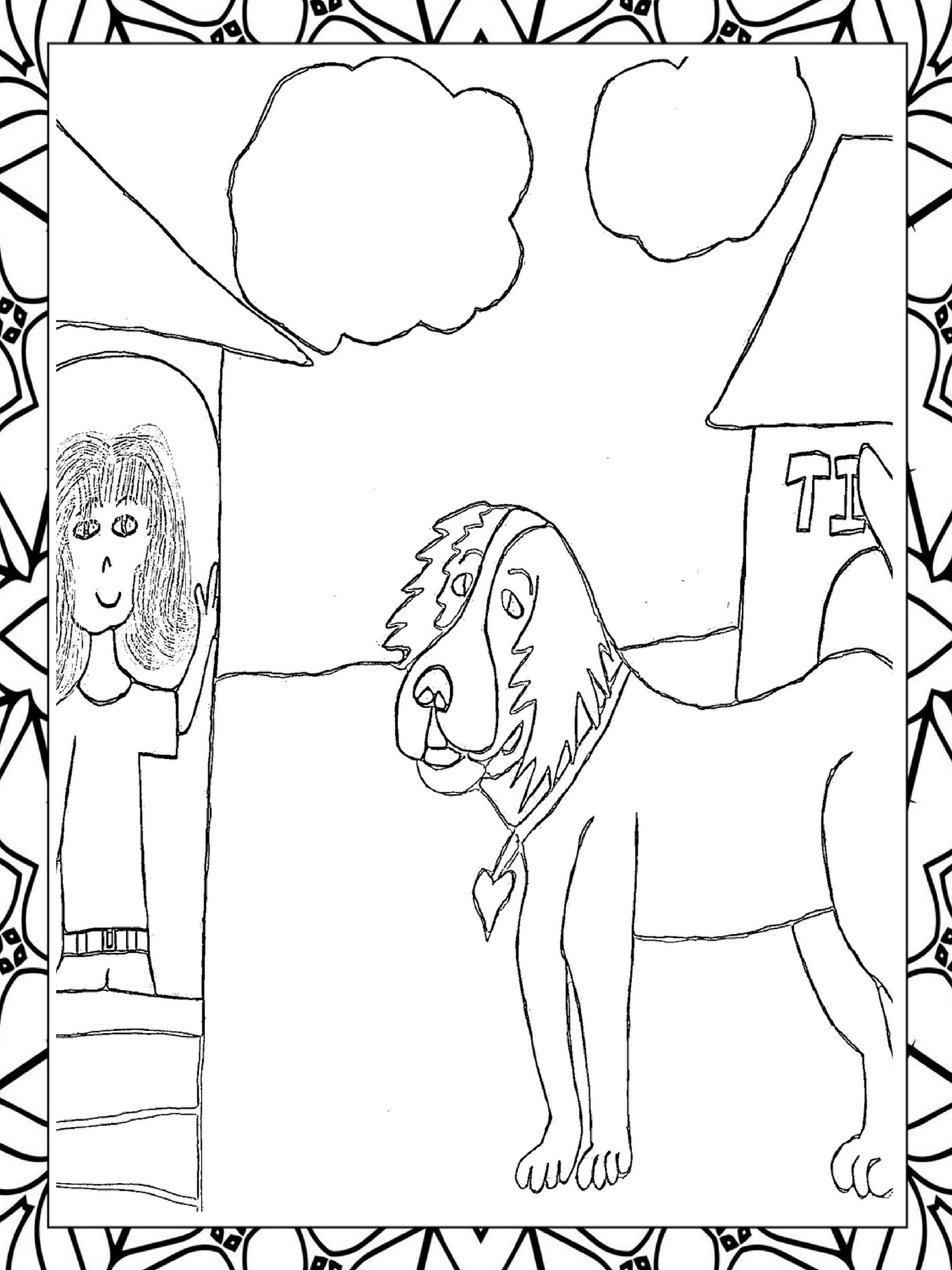 Maggy's Dog Day A Coloring Storybook for Girls product image (9)