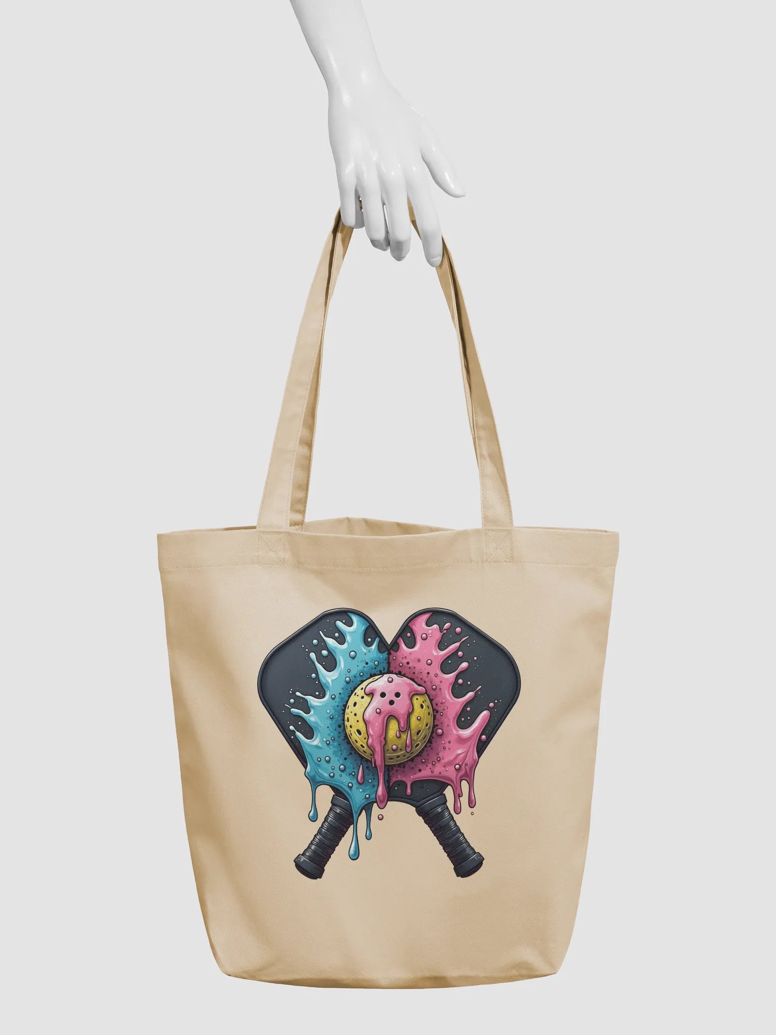 Ice Cream Pickleball Dynamic Duo Paddle Tote Bag product image (6)