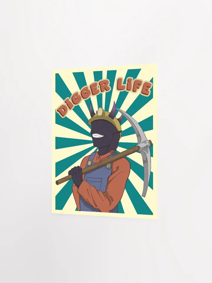 DIGGER LIFE - POSTER product image (2)