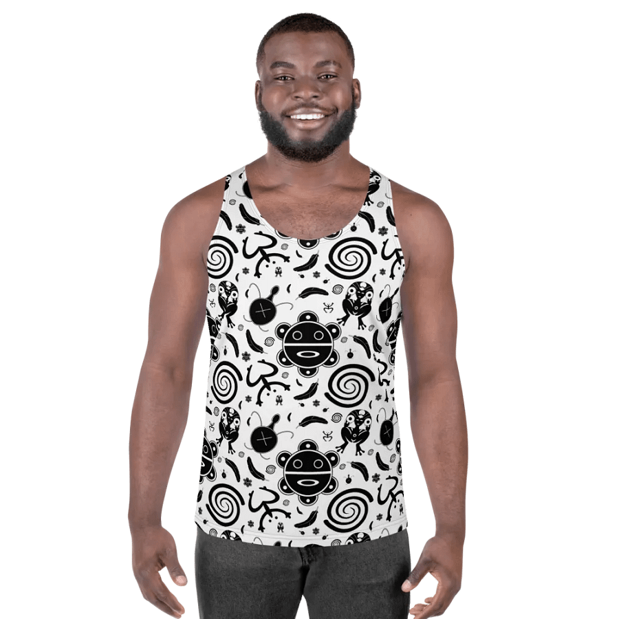 Taino Symbols All-Over Tank Top product image (7)