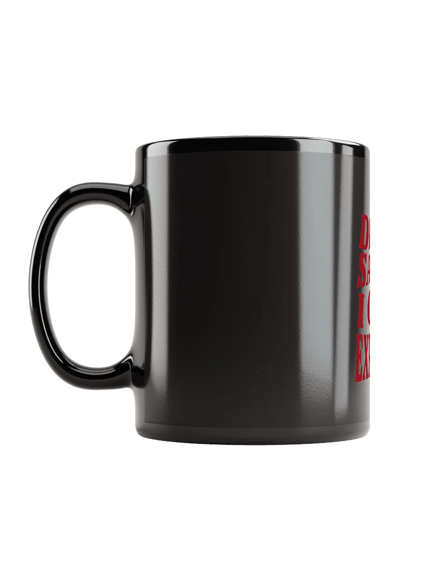 Dear Santa Confession Black Mug - 'I Can Explain...' | Holiday Mug product image (2)