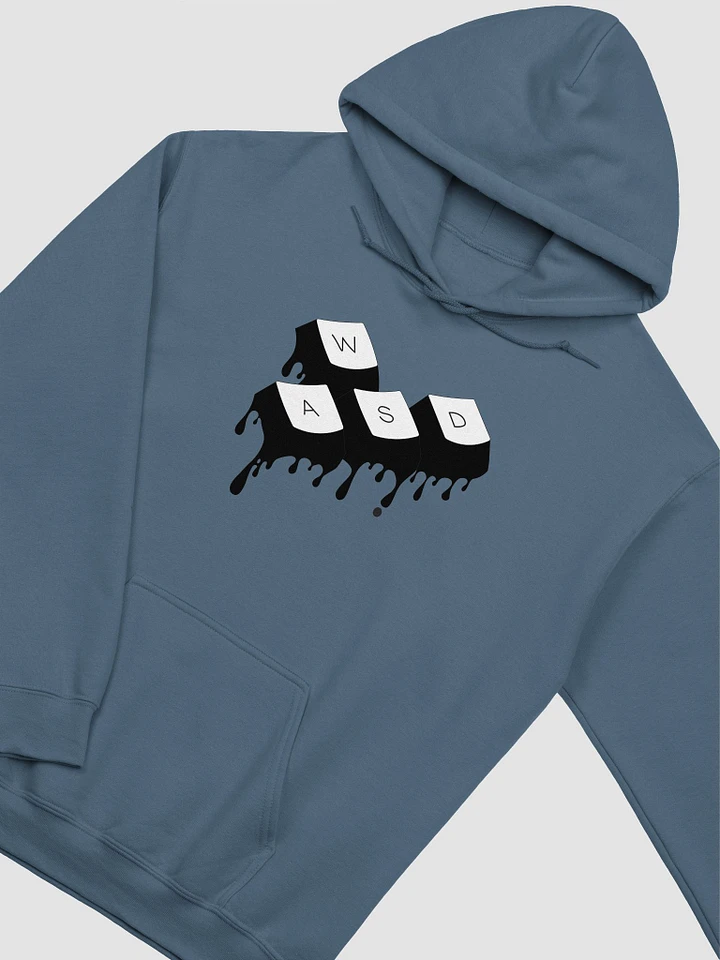 Women Hoodie - WASD B&W Drip Keys product image (2)