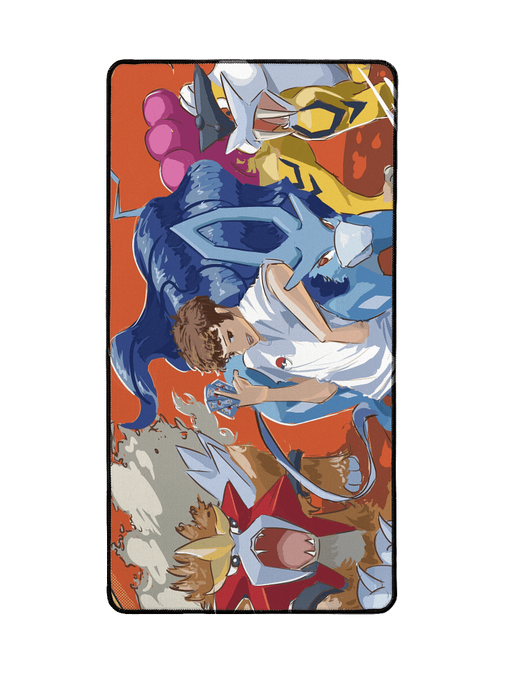 Godzly Dog Trio 15.5" x 31.5" Desk Mat product image (2)