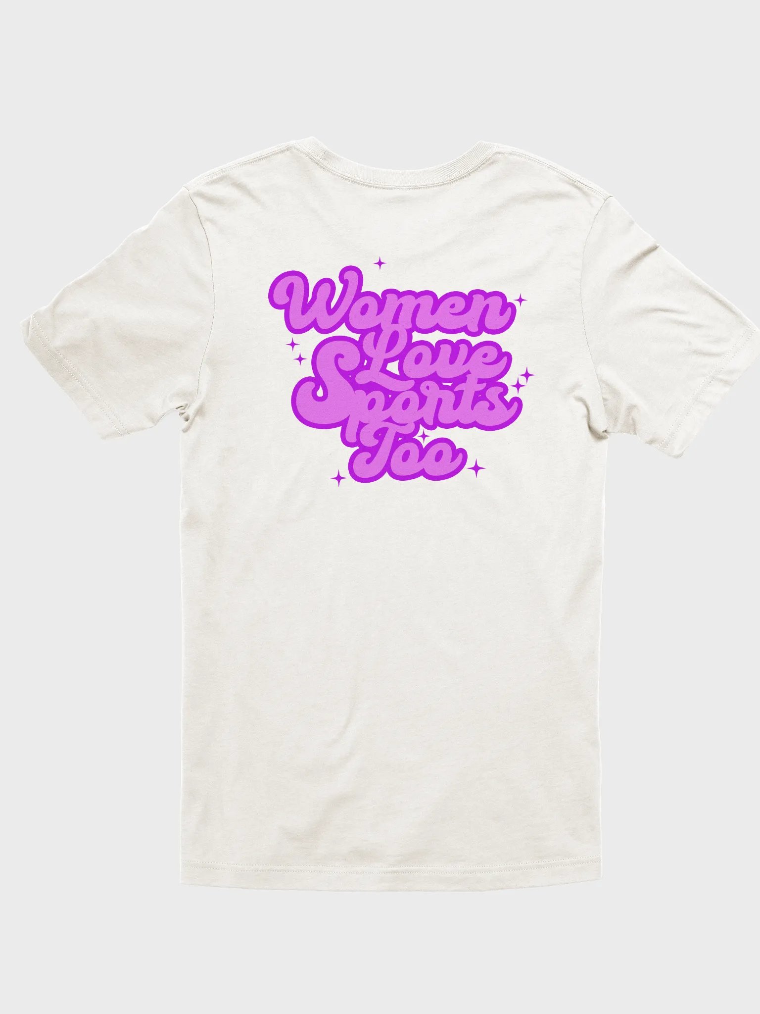 Women Love Sports Too Tee product image (2)
