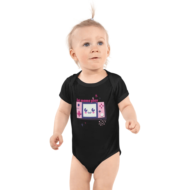 Let Mama Play Onsie (Let Mama Play Baby Onesie – Powered by Cuteness 🎮✨) product image (1)