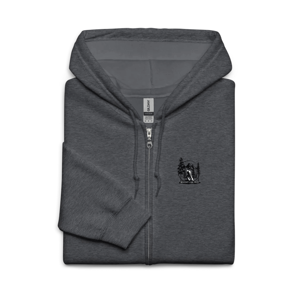 SCARY BIGFOOT FACE ZIP HOODIE product image (4)