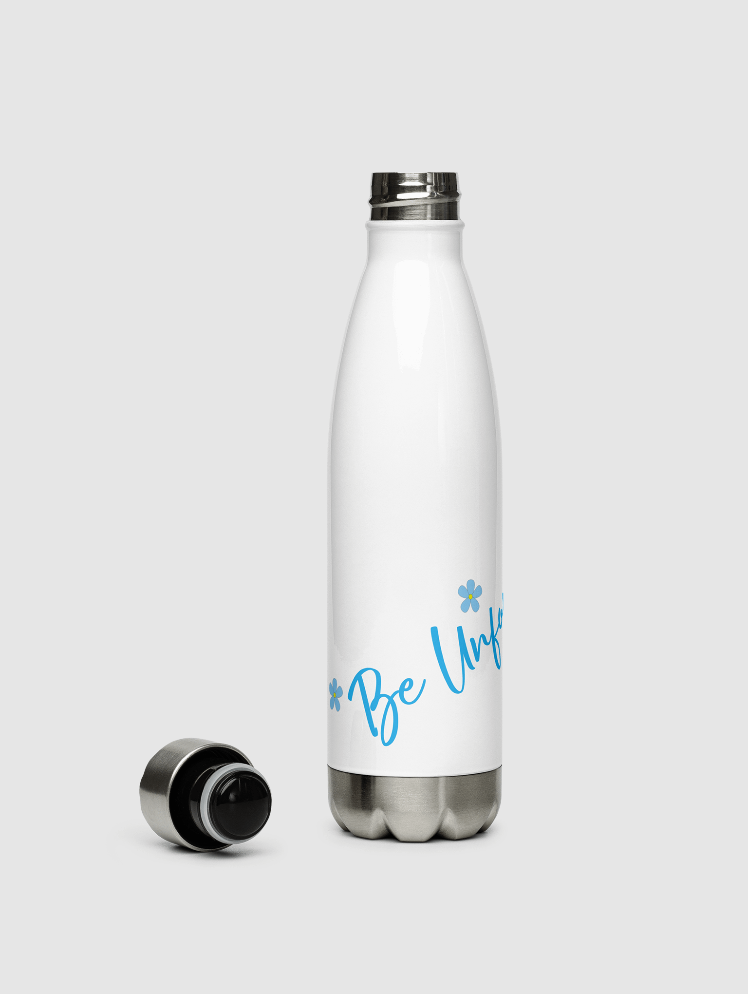 Be Unforgettable Stainless Steel Water Bottle product image (1)