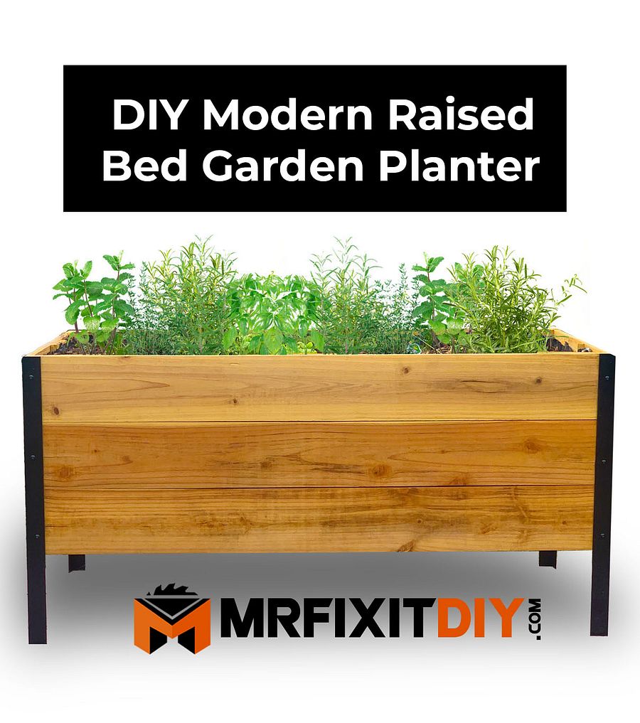 DIY Modern Raised Bed Garden Planter product image (1)