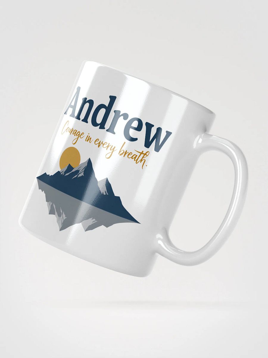 Andrew Mug – Courage in Every Breath | Personalized Inspirational Gift product image (2)