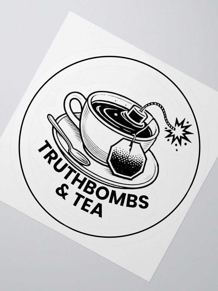 Truthbombs & Tea Official Logo Sticker product image (6)