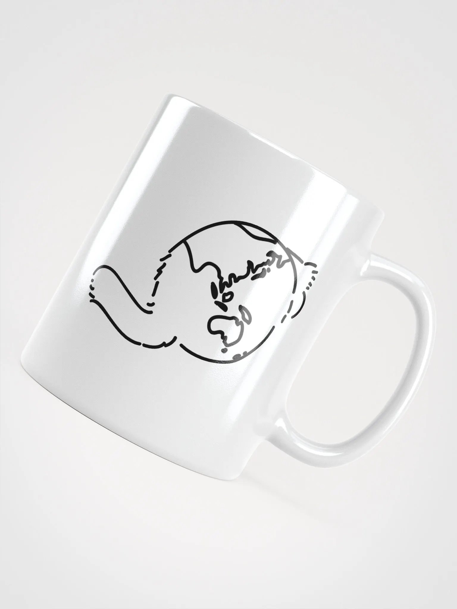 Planet Manul Asia & Oceania - White Mug product image (10)