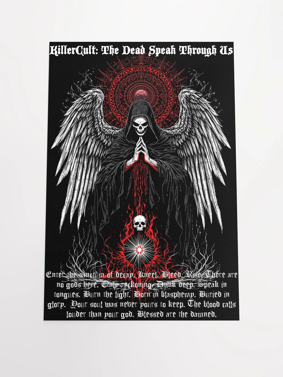 KILLERCULT - The Dead Speak Through Us (Poster) product image (1)