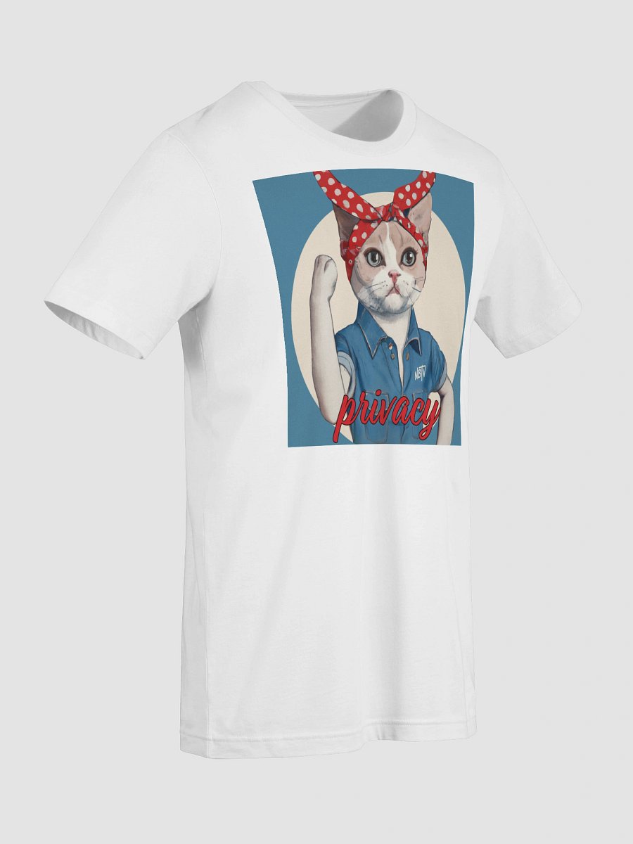 Posie the Privacy Cat T-Shirt product image (3)