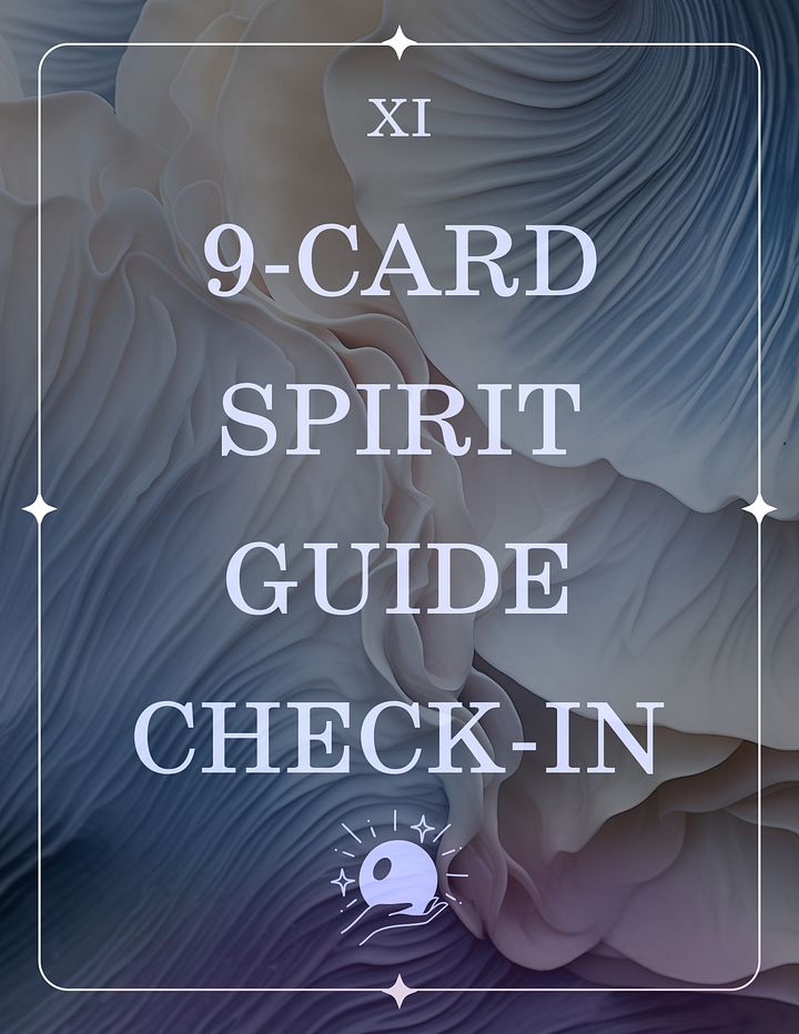 9-Card: Spirit Guide Advice/Check-In *NOT A DEITY I.D.* product image (1)