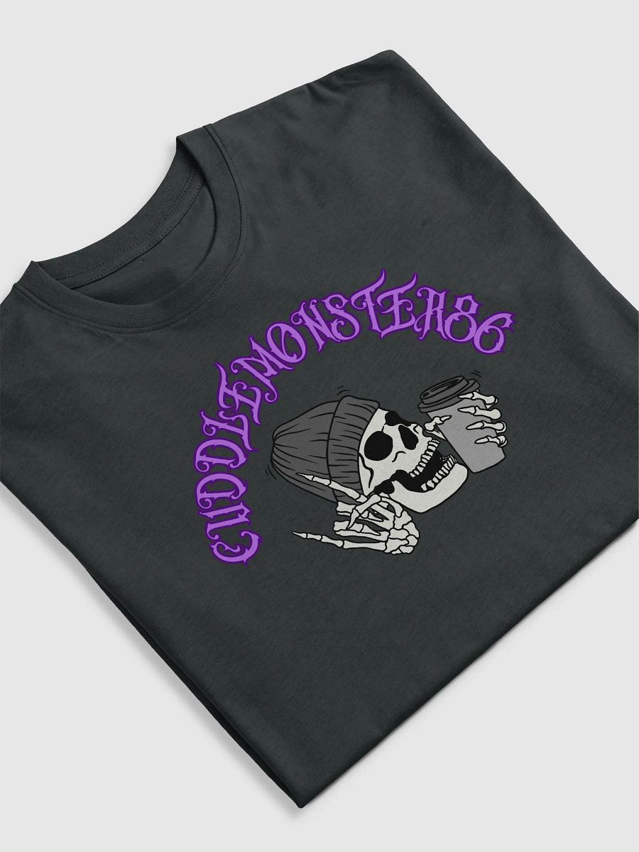 Skull Coffee Purple Tee product image (10)