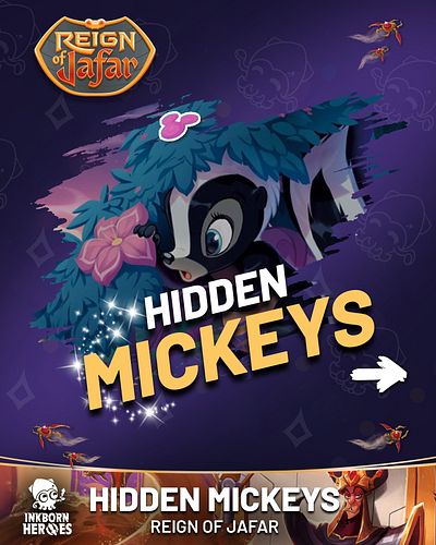 [HIDDEN MICKEYS] REIGN OF JAFAR

Did you know that Reign of Jafar has a bunch of Hidden Mickeys illustrated on some of their ...