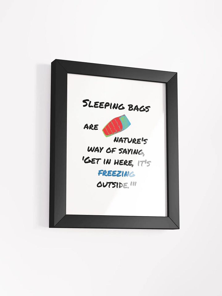 Arctic Chill Framed Matte Poster product image (11)