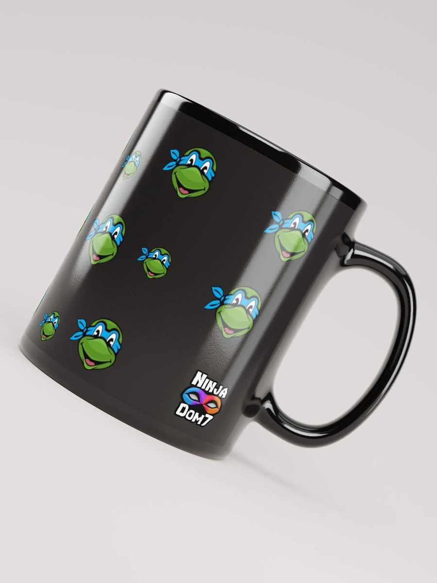 Team Leo Black Glossy Mug product image (3)