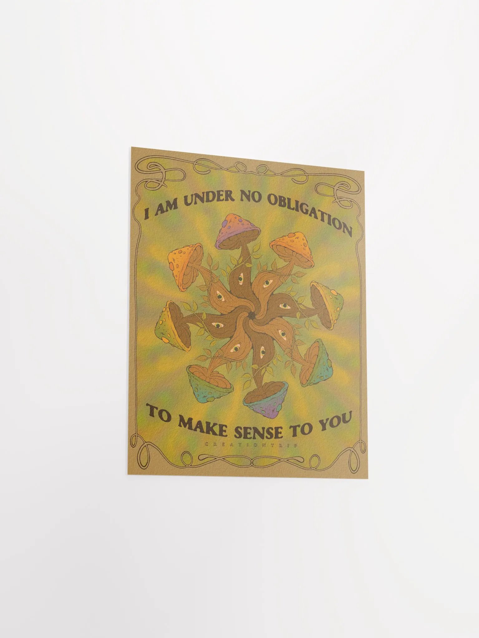 Matte Poster - No Obligation product image (2)